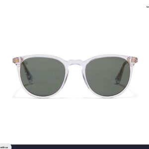 Taylor Morris London Sunglasses CRYSTAL / POLARIZED GREEN